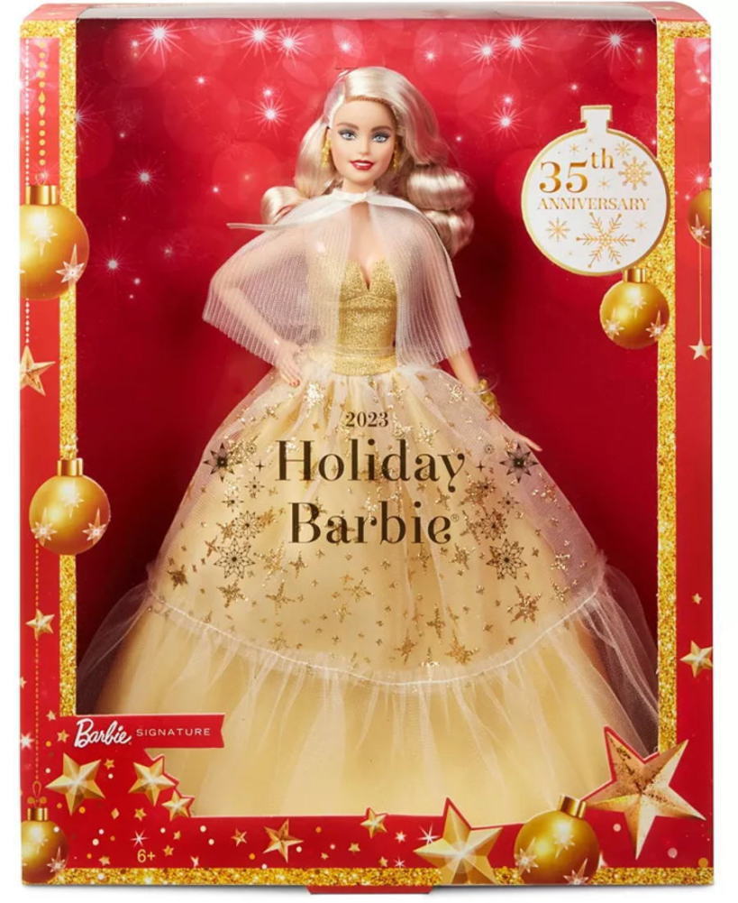 ホリデー バービー 35周年記念 2023 クリスマス ブロンドヘア ドール 人形 Holiday Barbie Blond Hair :  504-2600 : FAR-OUT - 通販 - Yahoo!ショッピング