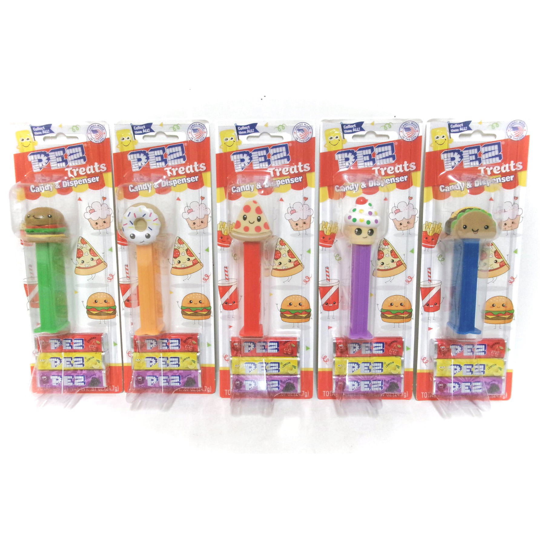 PEZ ペッツ おやつ お菓子 Treats 5点コンプリートセット ブリスター 