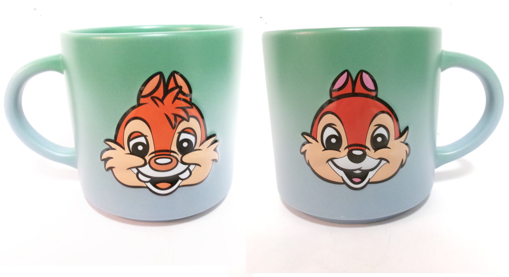 チップとデール レリーフフェイス マグカップ チップ & デール