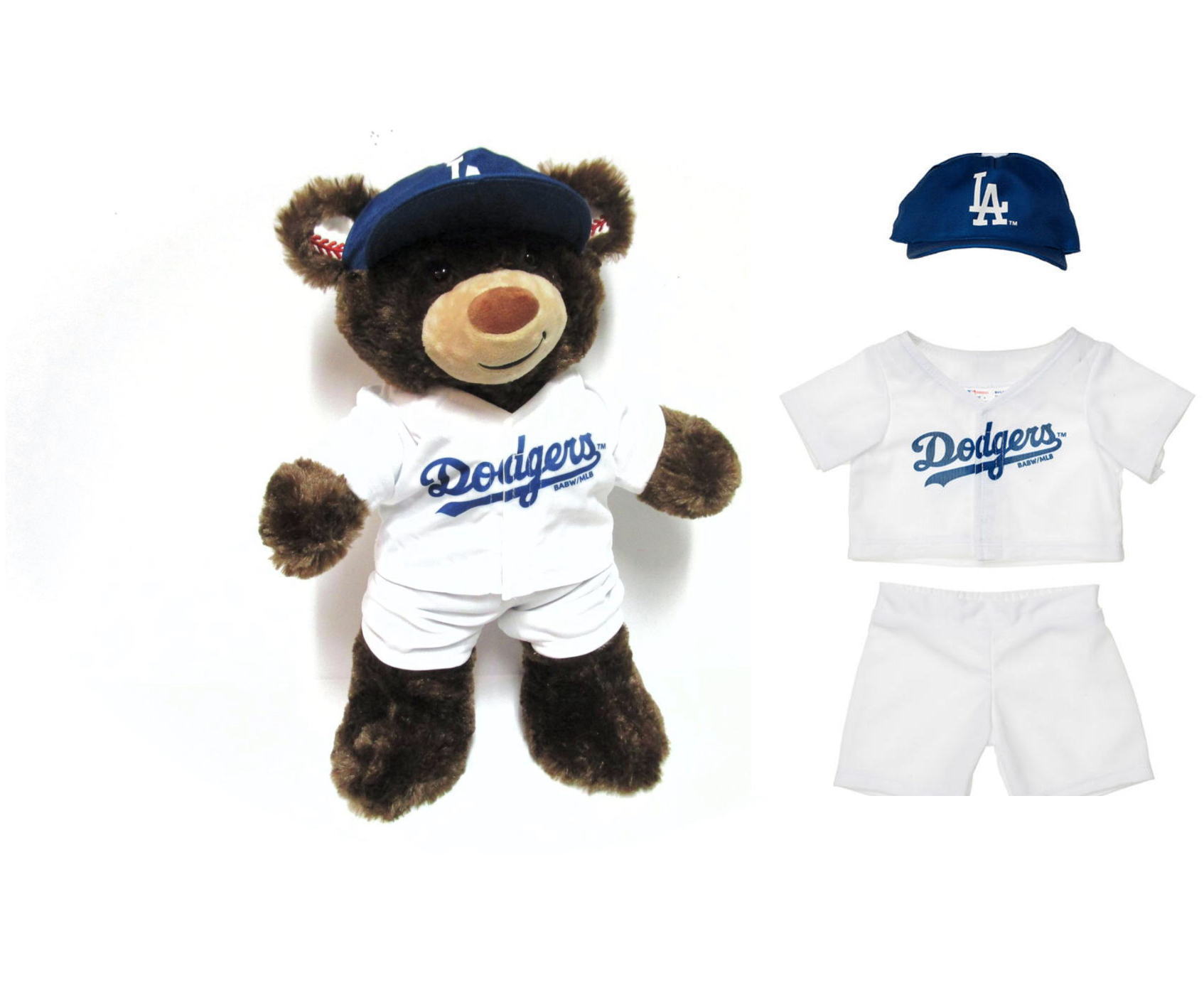 LA ドジャース ぬいぐるみベア用 ユニフォーム ビルド・ア・ベア 大谷翔平所属 ベースボール ダッフィー 着せ替えファッション Dodgers