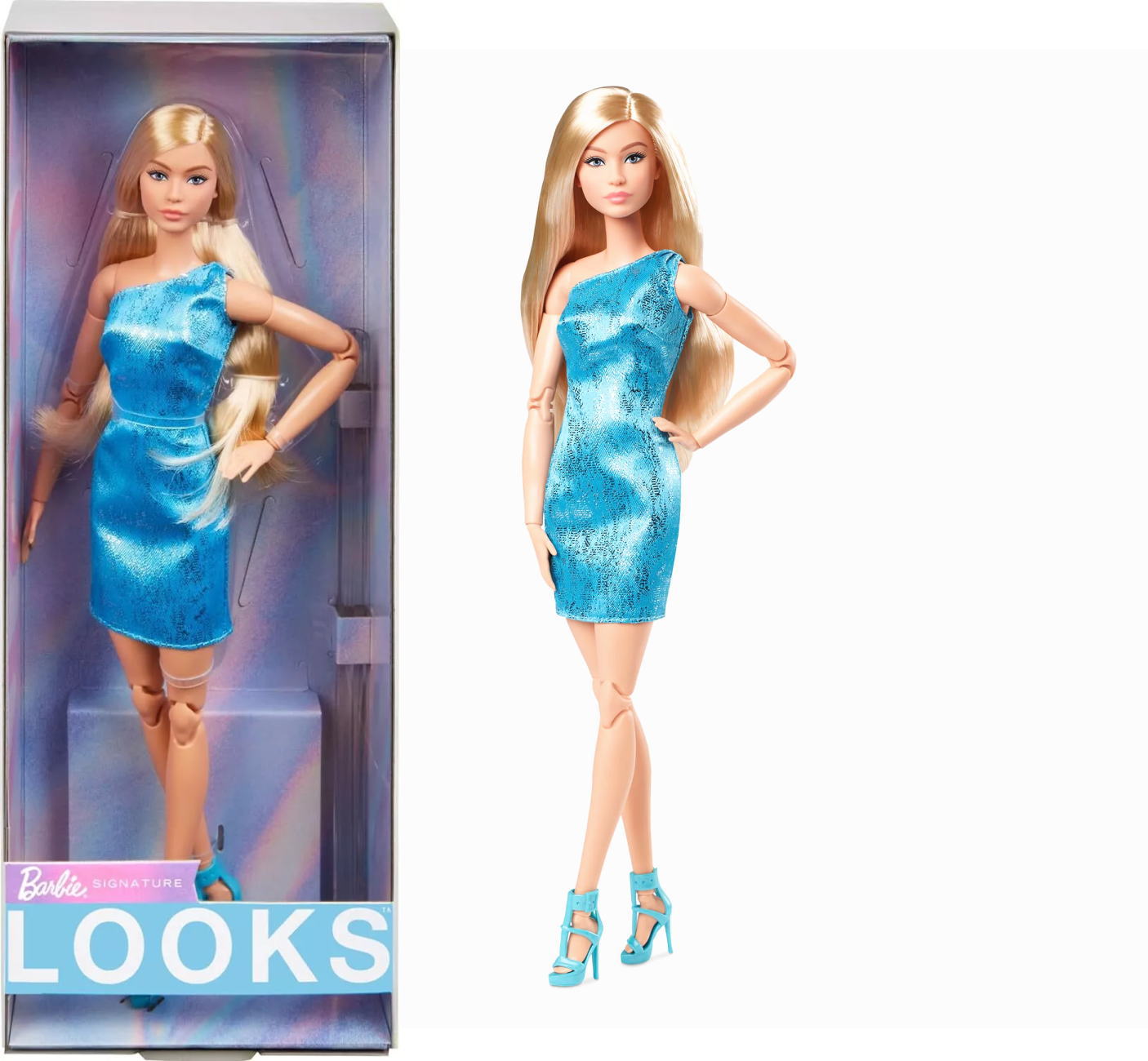 バービー ルック ブロンド ロングヘア ライトブルードレス ポーザブル シグネチャー ドール 2024 Barbie Looks Doll Long  Blonde Hair Made to Move : 506-1303 : FAR-OUT - 通販 - Yahoo!ショッピング