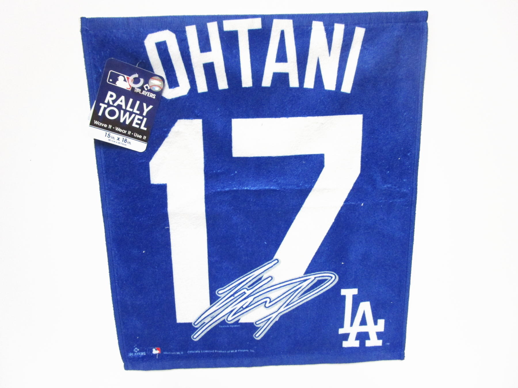 ドジャース優勝報告会で配られたレアな応援タオル VIVALos Dodgers ドジャース優勝報告会で配られたレアな応援タオル VIVALos Dodgers