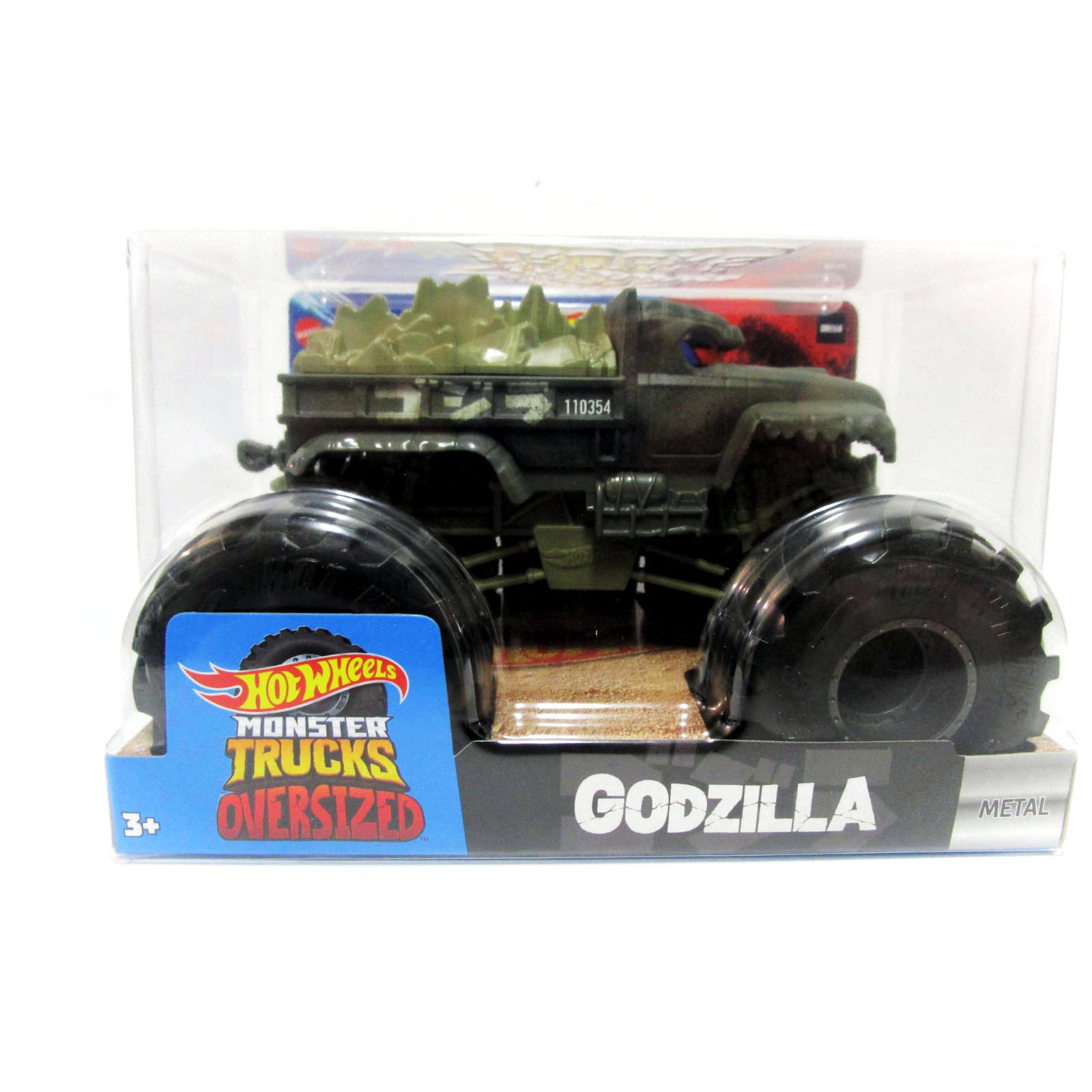 ホットウィール ゴジラ モンスタートラック メタルダイキャスト