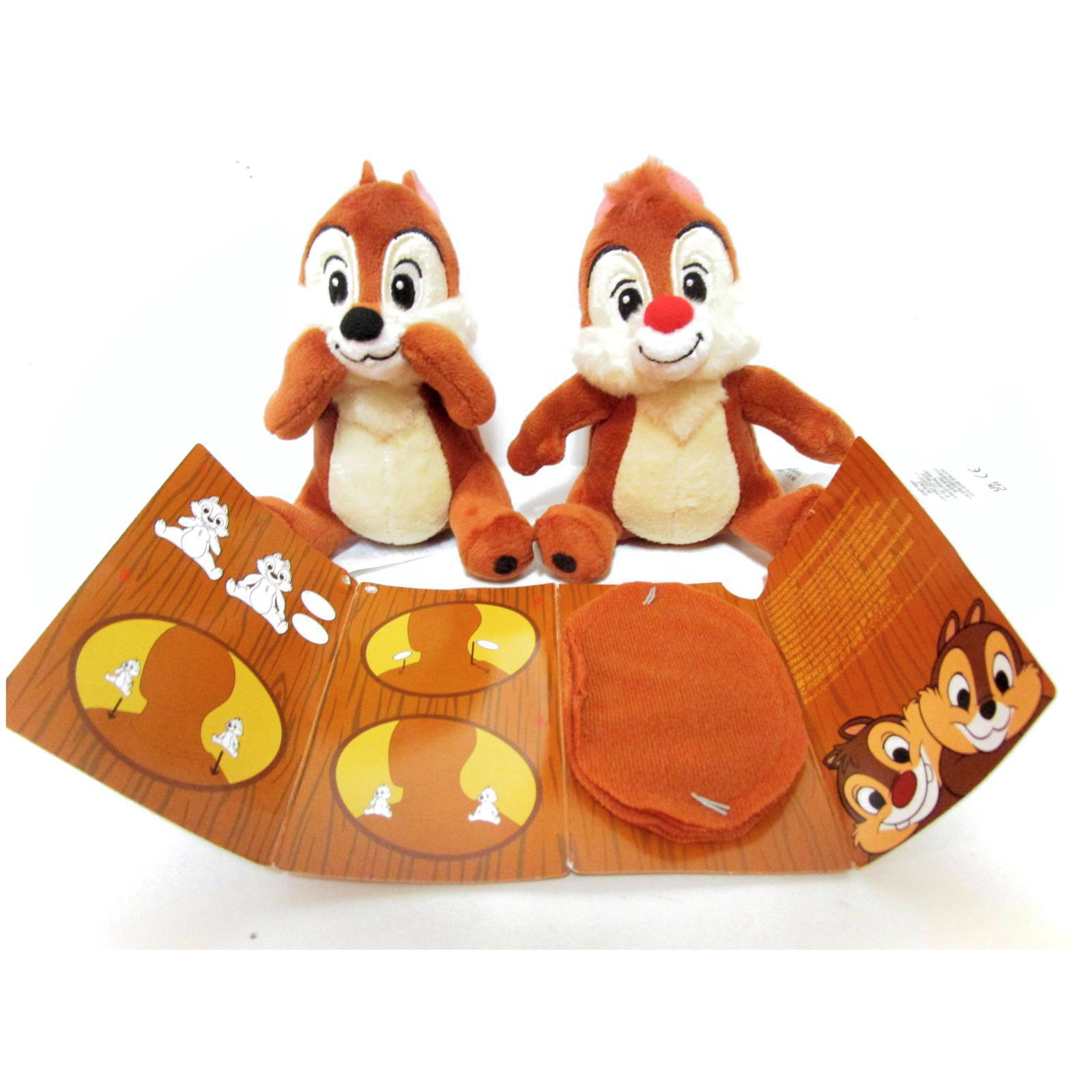 チップとデール 肩乗り ぬいぐるみ 2点 ディズニーテーマパーク