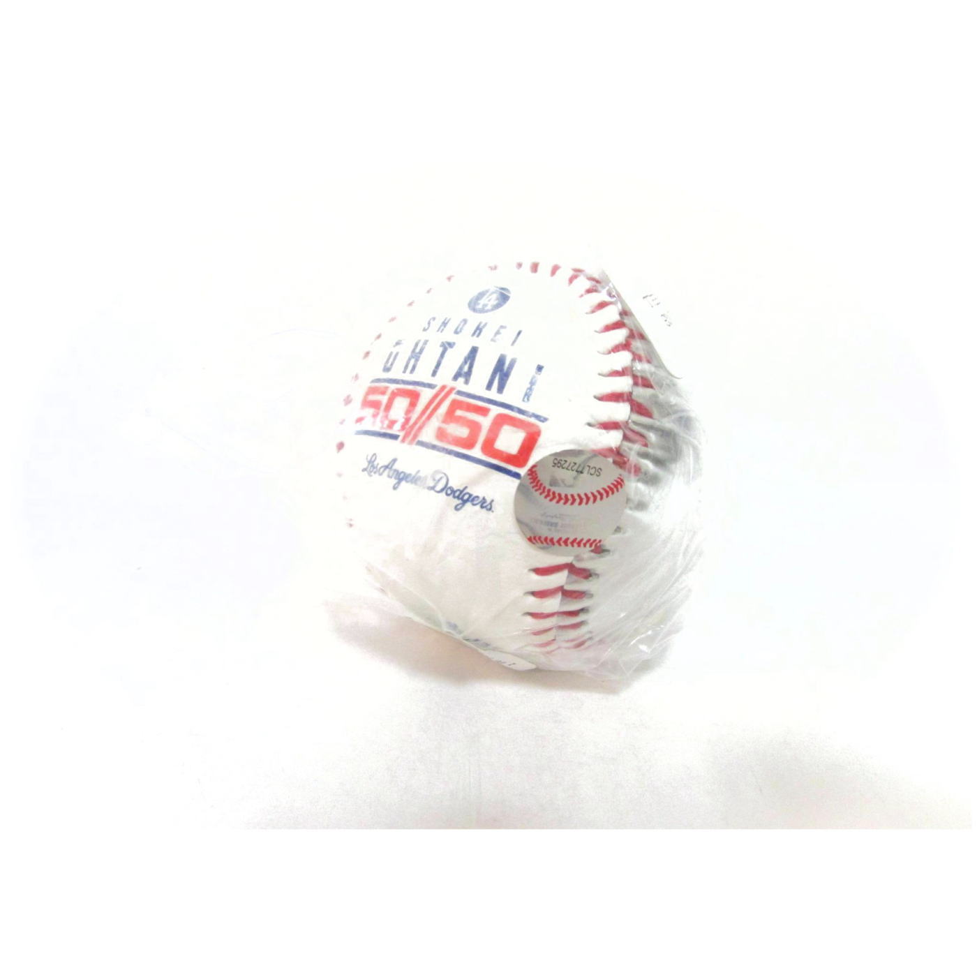 【新発売】 LA 大谷翔平 ドジャース 硬式 シルバー/ホワイト 達成記念 50/50 記念グッズ