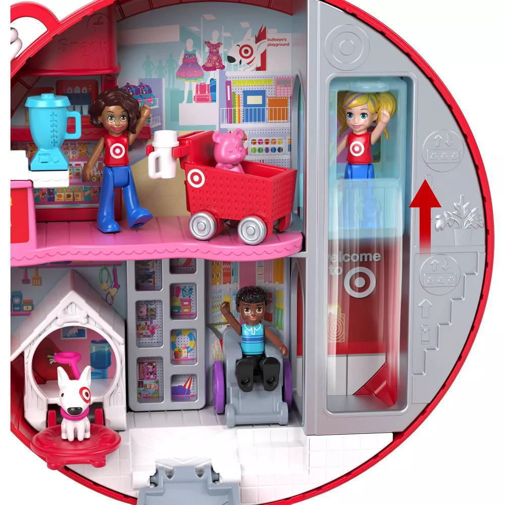 ターゲット マスコット犬 ブルズアイ Polly Pocket ポーリーポケット