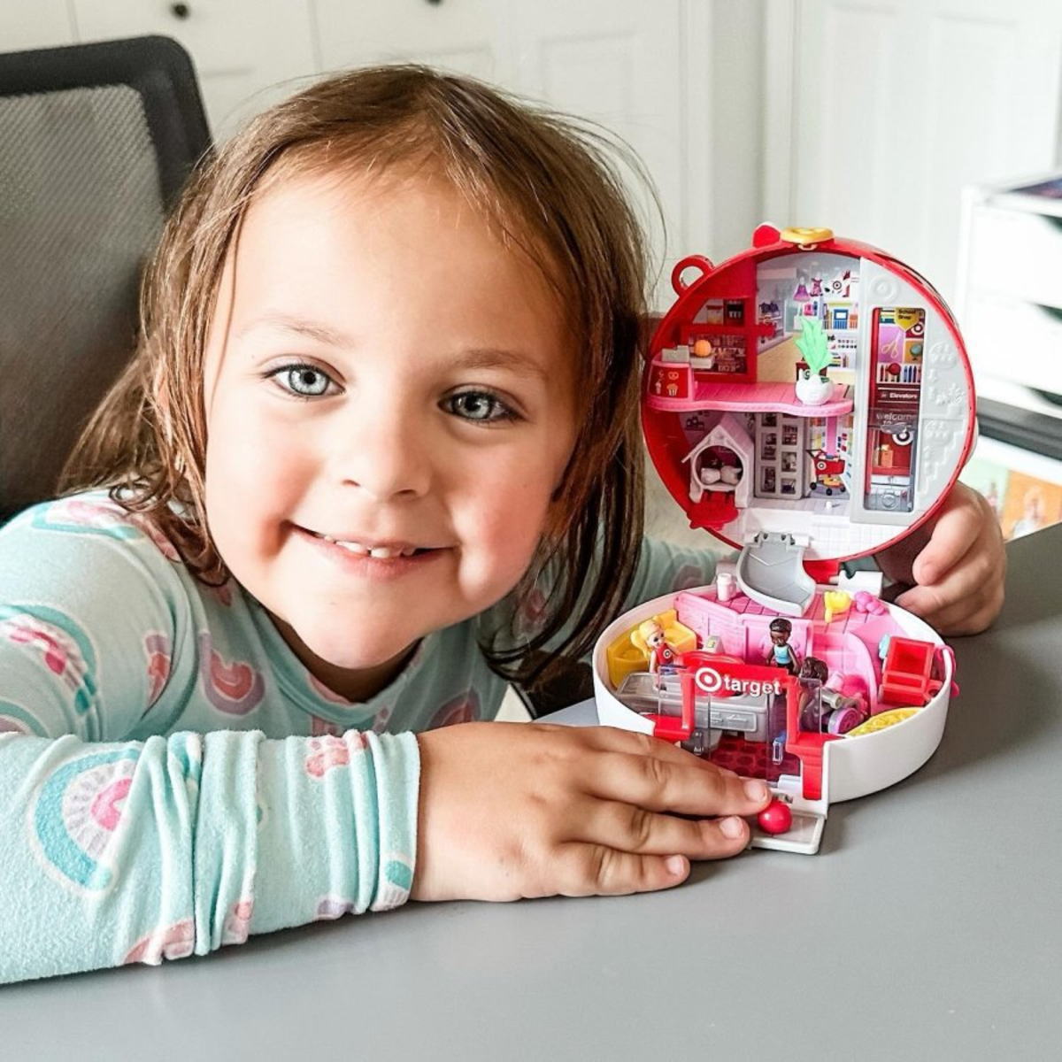 ターゲット マスコット犬 ブルズアイ Polly Pocket ポーリーポケット