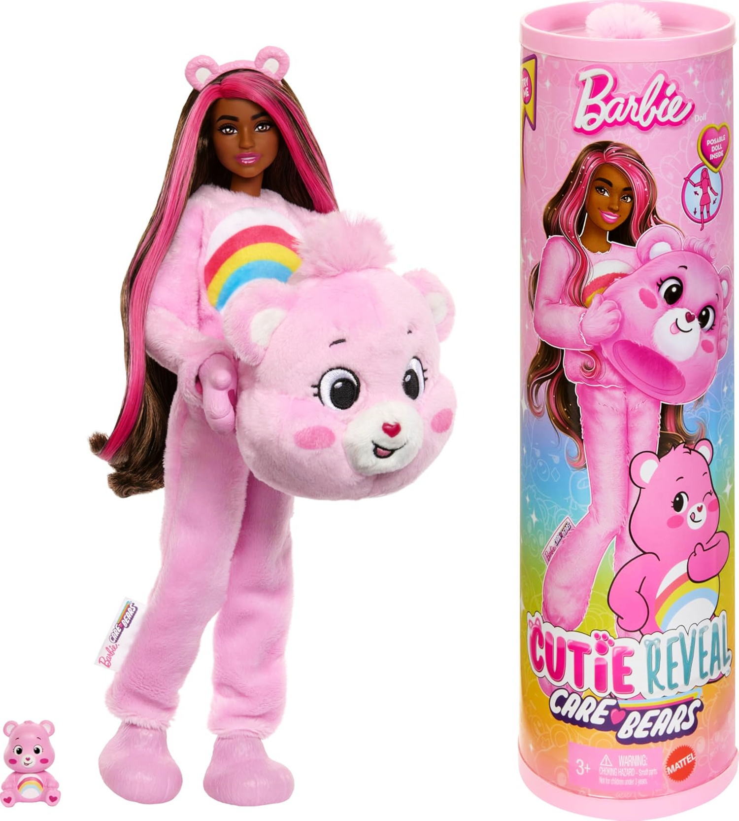 バービー50周年BarbieTシャツ限定あちゃちゅむマイリトルポニー ケアベア Barbie Cutie Reveal Doll and Accessories, Cozy Cute T-shirts