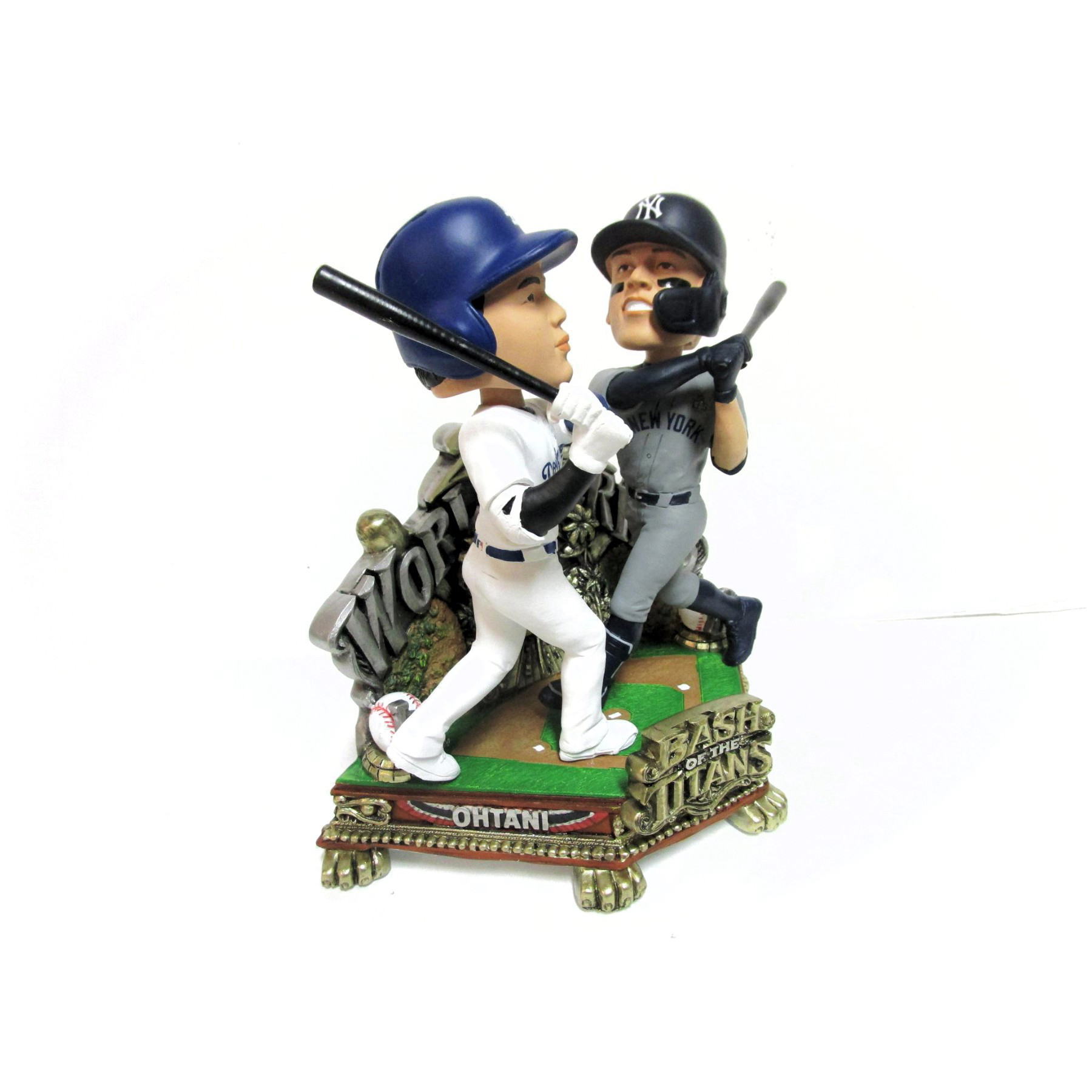 【最新】大谷翔平  ダブルズ  ボブルヘッド 世界379個限定】ダブルボブルヘッド ビジター 大谷翔平