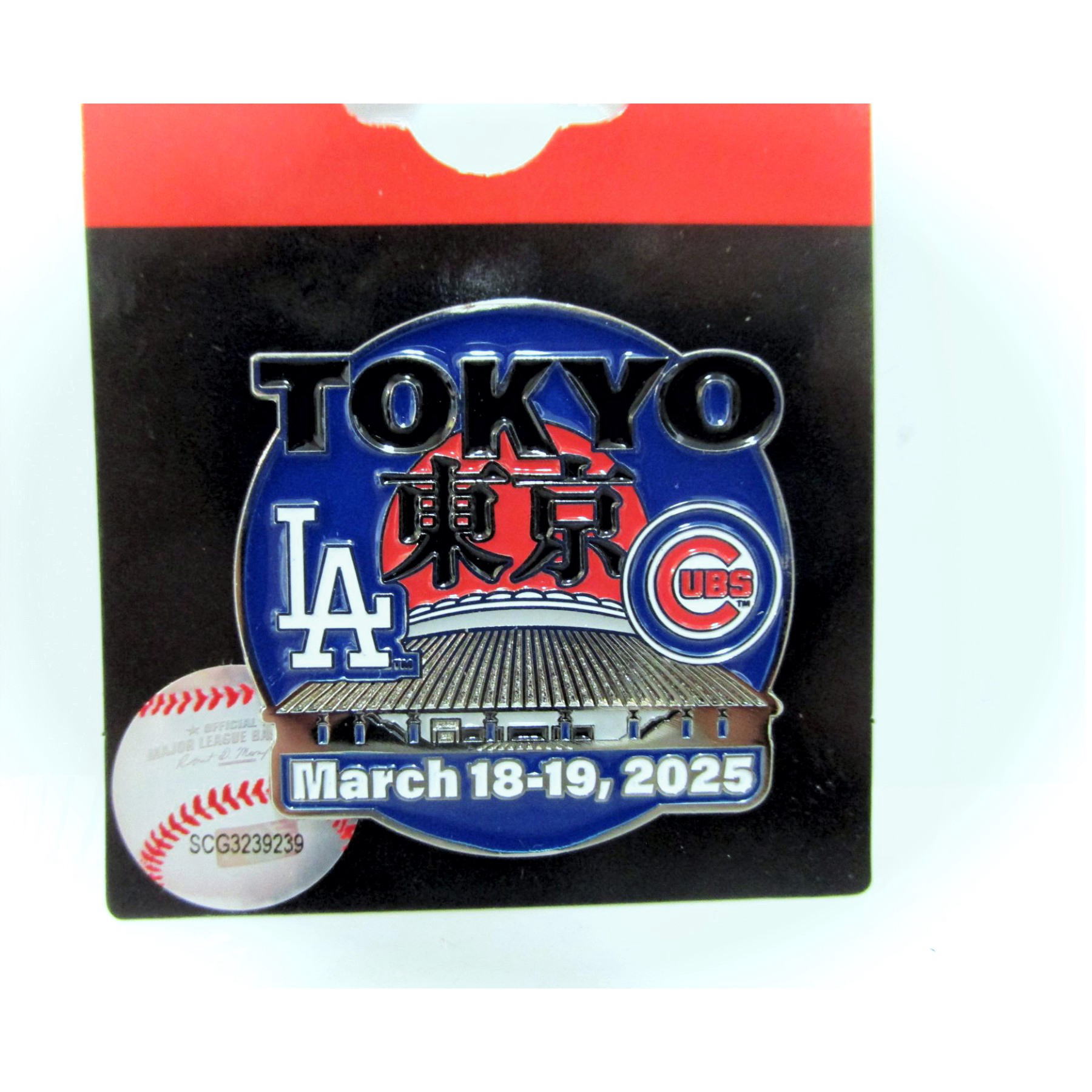 ドジャース 2025年 米開幕戦 ボール ピンバッジ セット 3月27日 ドジャース 2025年 米開幕戦 ボール 3月27日 - メルカリ