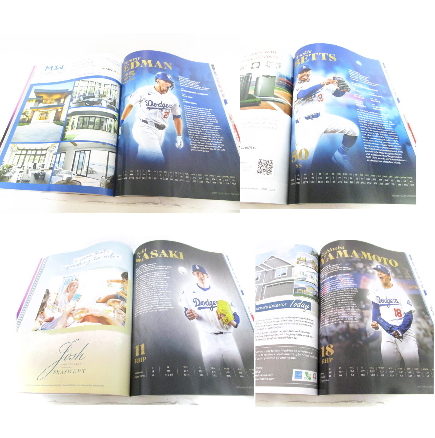 Los Angeles Dodgers Baseball 1997 Vintage Sports