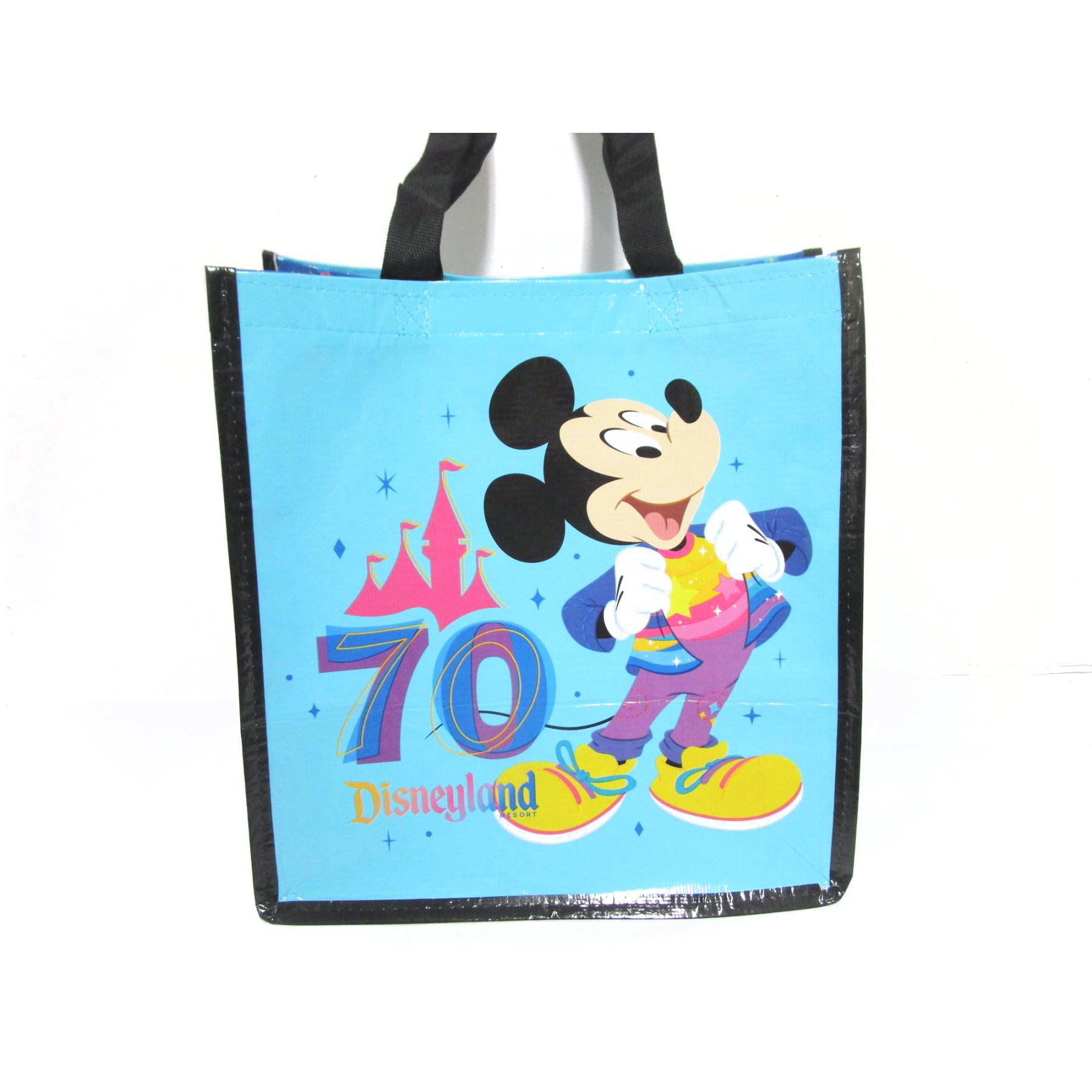 ミッキー トートバッグ ディズニーランド70周年　アナハイムディズニー ミッキー トートバッグ ディズニーランド70周年 アナハイム