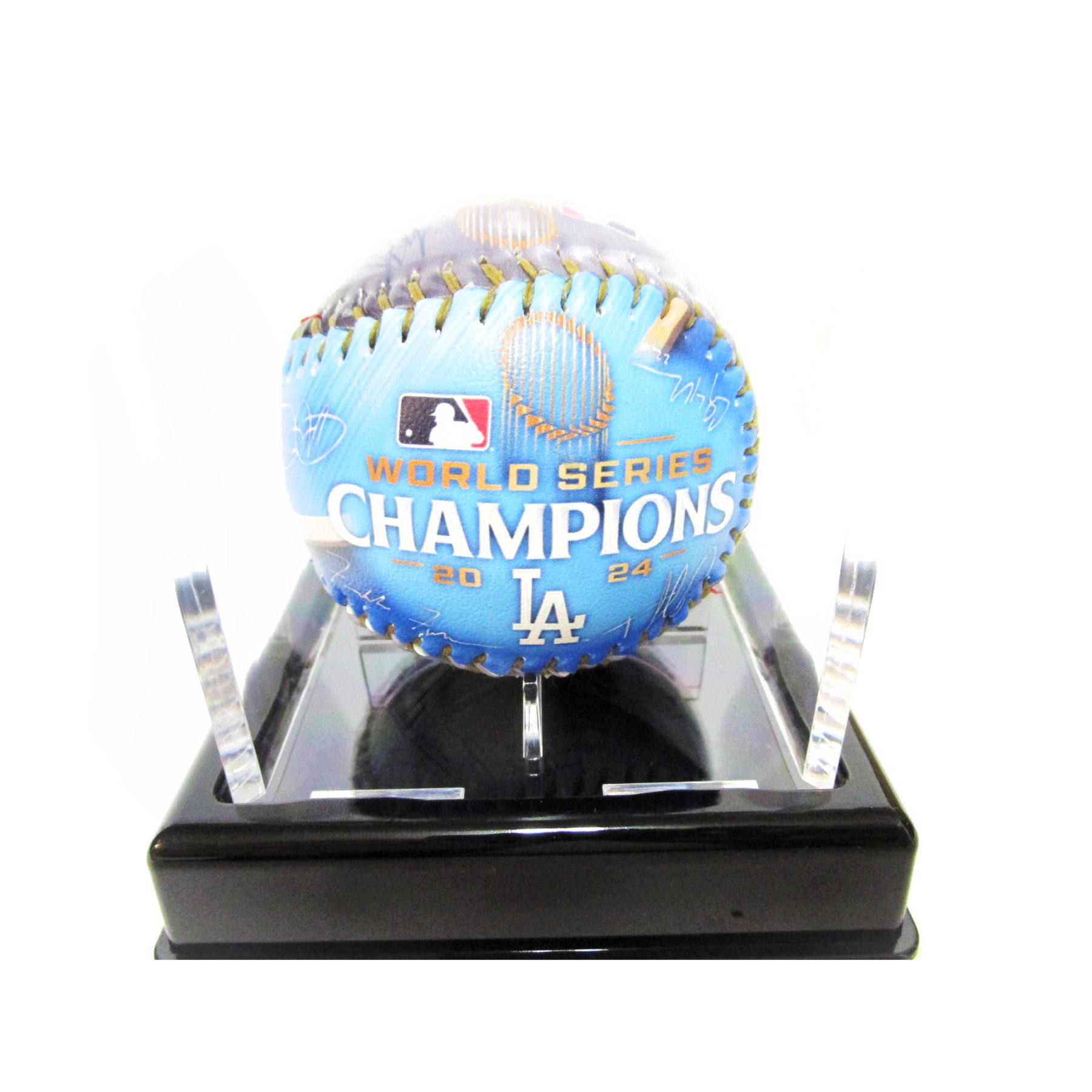 2024年ワールドシリーズ記念ボールケース付き Rawlings ローリングス 2024 ワールドシリーズ 優勝記念ボール