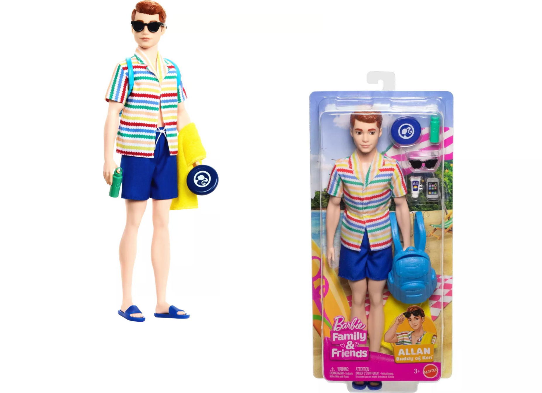 バービー ケンの親友アラン ビーチファッション ドール Allan Beach