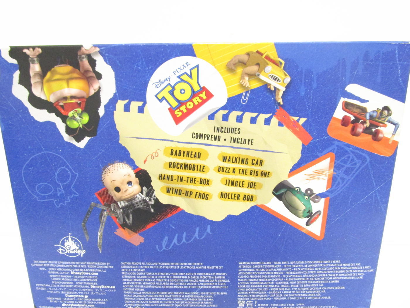 トイストーリー シドの部屋 おもちゃ PVC フィギュアセット ディズニー
