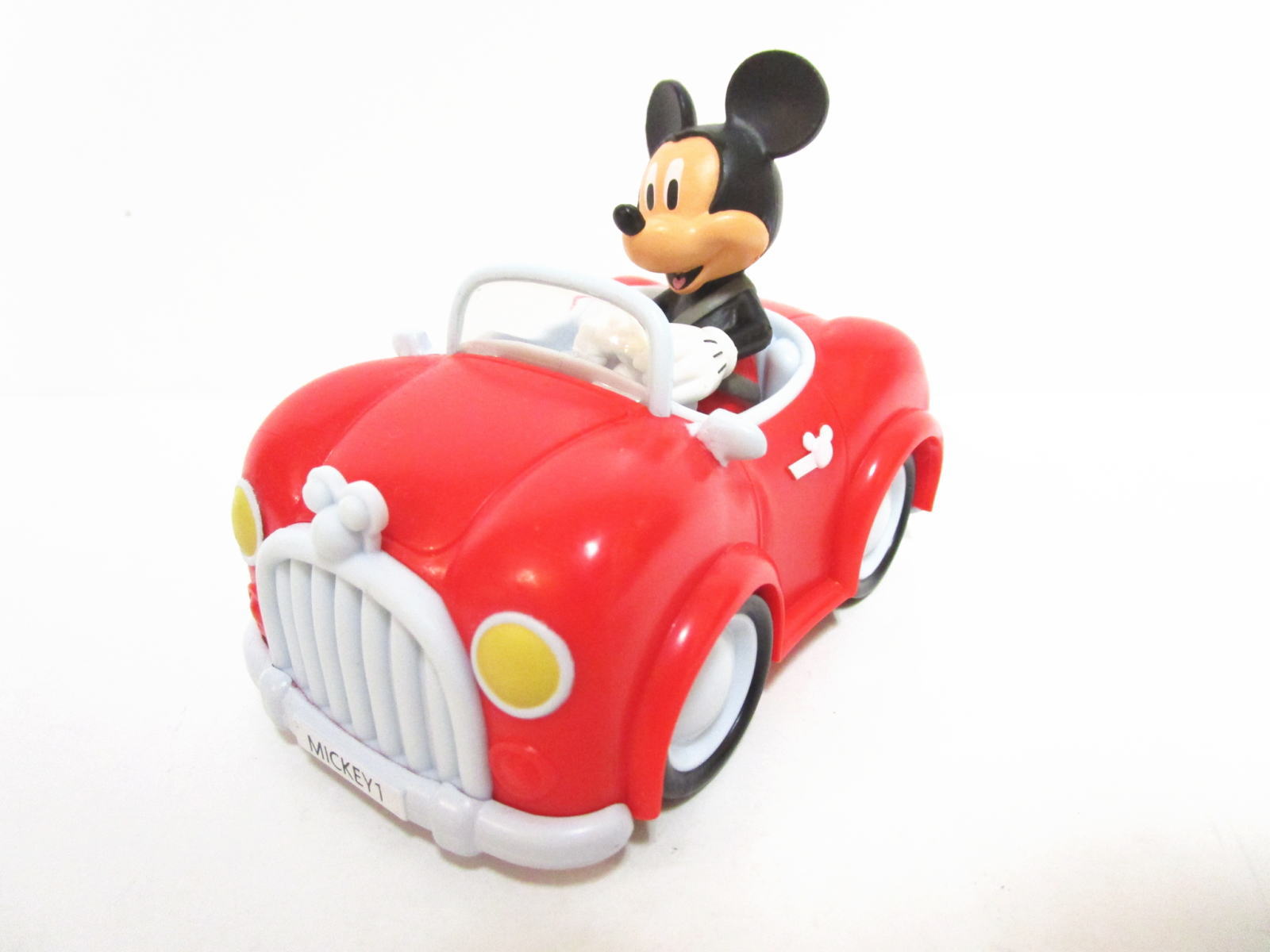 ミッキー レッド 赤 プルバックカー フィギュア ディズニーテーマ