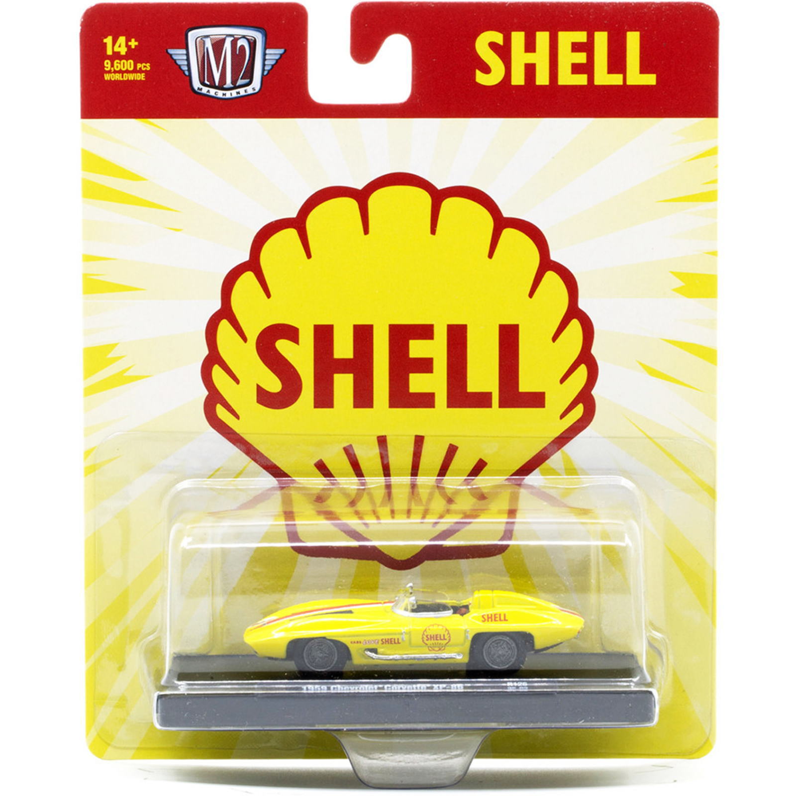 シェル石油 シボレーコルベット メタルダイキャストカー ミニカー