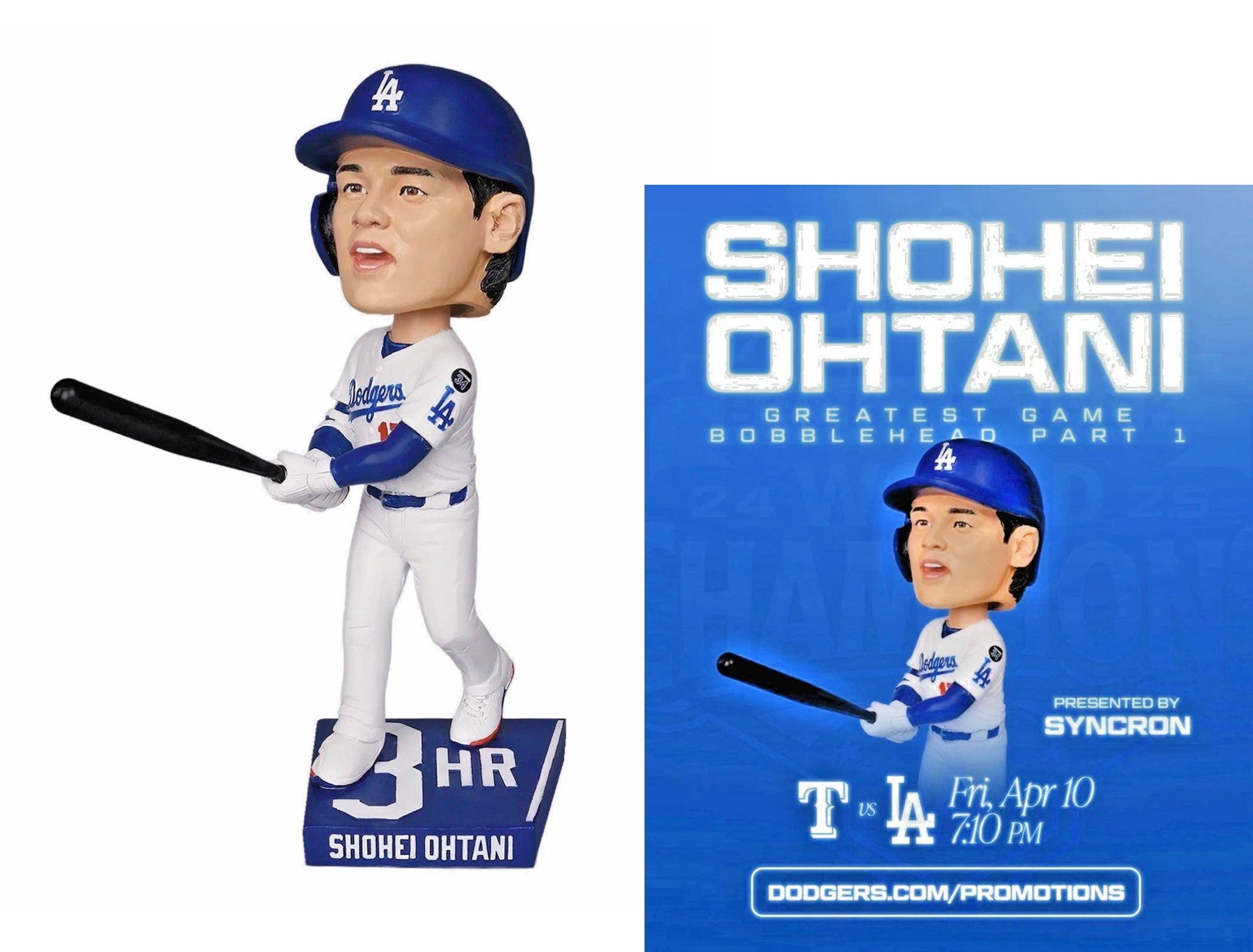 大谷翔平 ボブルヘッド LAドジャース球場配布 2026年4月10日 NLCS