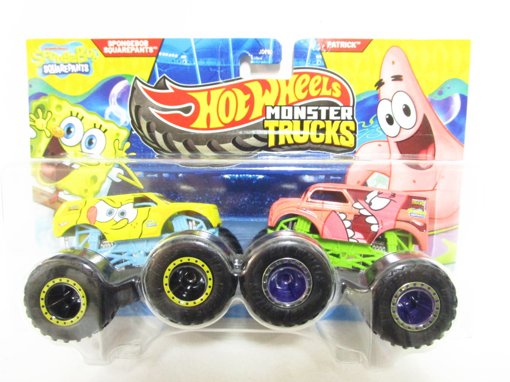 ホットウィール スポンジボブ & パトリック モンスタートラック 2点