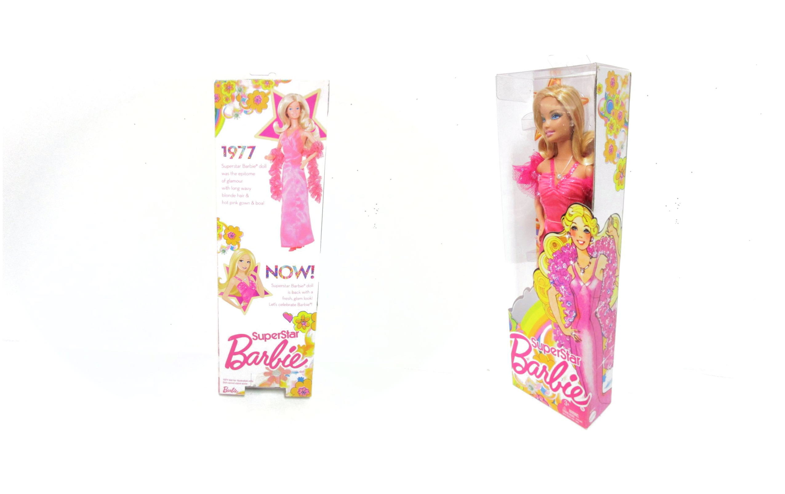 バービー スーパースター ブロンドヘア 復刻 ドール 人形 2009 Barbie