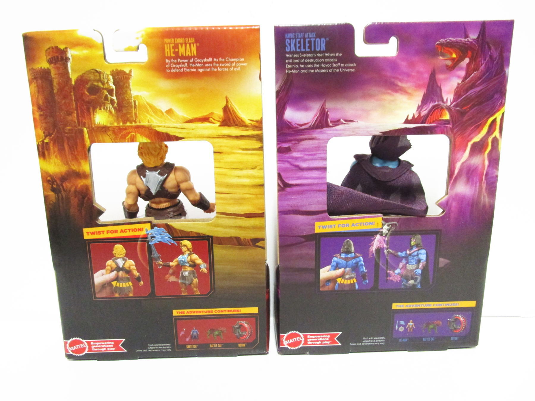 マスターズ・オブ・ユニバース ヒーマン He-Man & スケルター Skeletor
