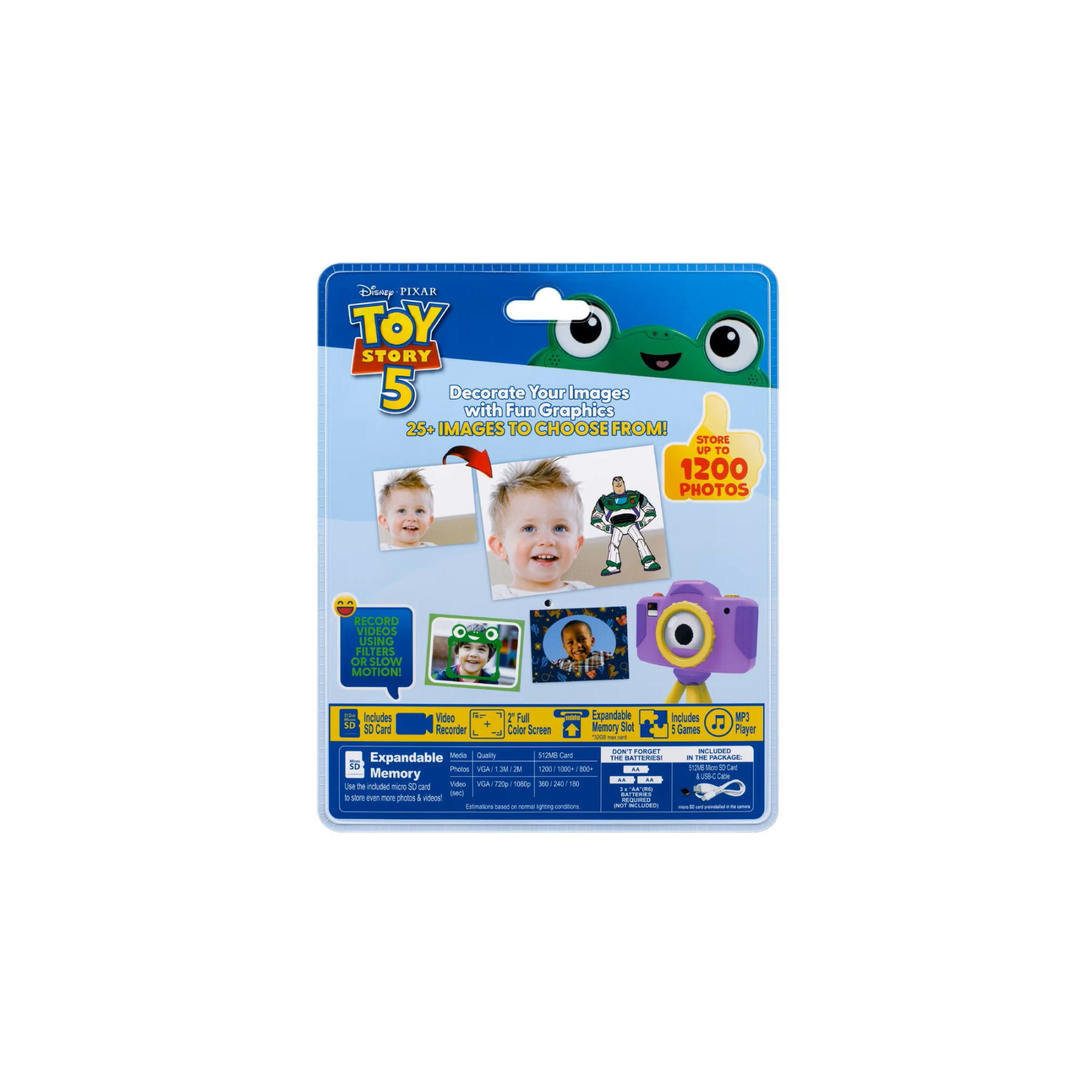 トイストーリー5 デジタルカメラ スナッピー Snappy Disney Pixar Toy