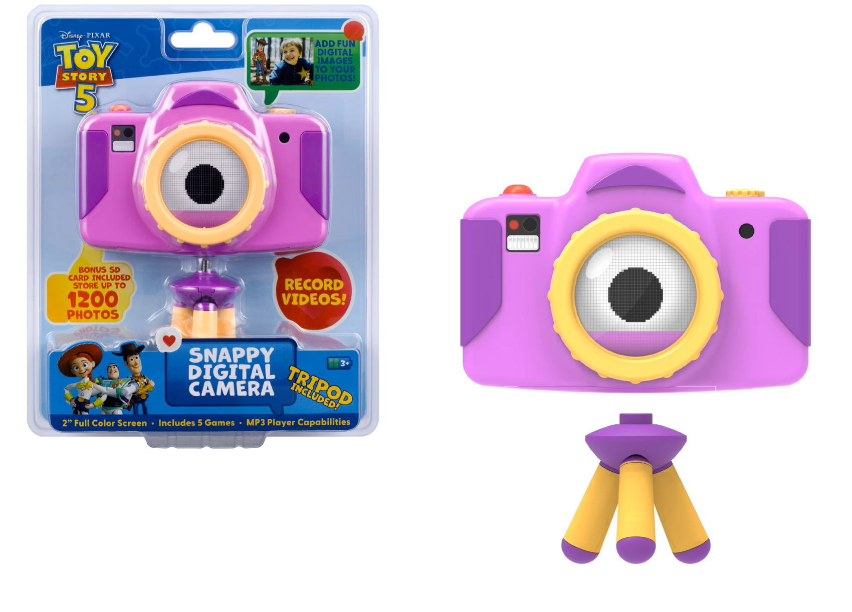 【日本未発売】トイストーリー5 スナッピー カメラ トイストーリーコレクション トイストーリー5 デジタルカメラ スナッピー Snappy Disney Pixar Toy
