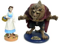 アラジン ジャファー w/イアーゴ スカルプチャー マケット ラージ