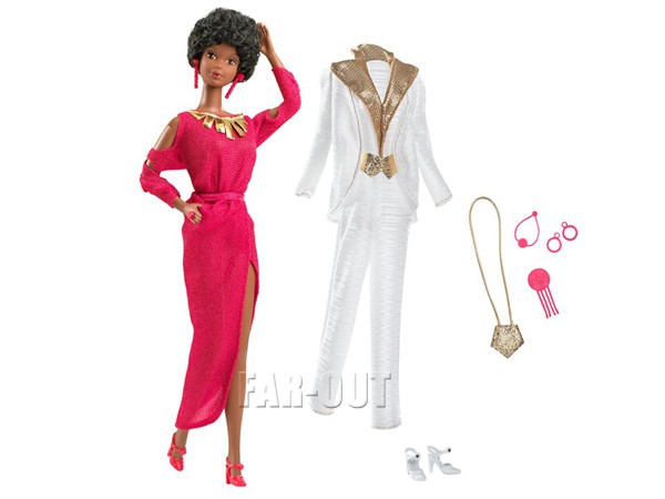 バービー 40周年記念 復刻版 黒人 ドール 人形 アフリカンアメリカン 