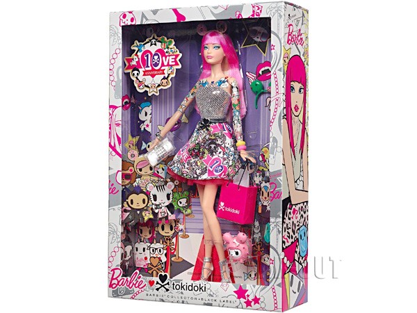 バービー ラブズ トキドキ 10周年記念 ドール 人形 ブラックラベル Barbie Loves tokidoki(CMV57)
