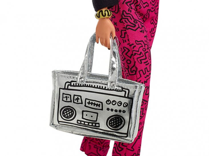バービー キース・ヘリング ドール 人形 ポーザブル Keith Haring X Barbie Doll (FXD87)