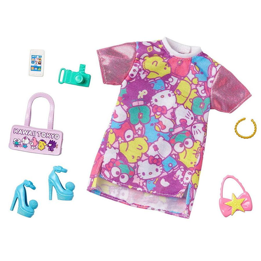 ハローキティ - 【新品】バービー ハローキティ アウトフィット セット まとめ売り ドール服 1000.jpg?crop=1xw:0.75xh;
