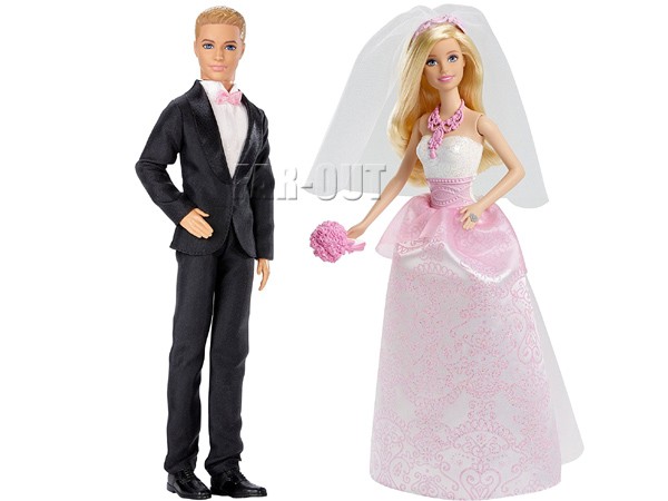 マテル バービー&ケン 結婚記念日 スペシャル 限定版 10924 バービー&ケン ウェディング 結婚式 Barbie & Ken ドール 人形 2