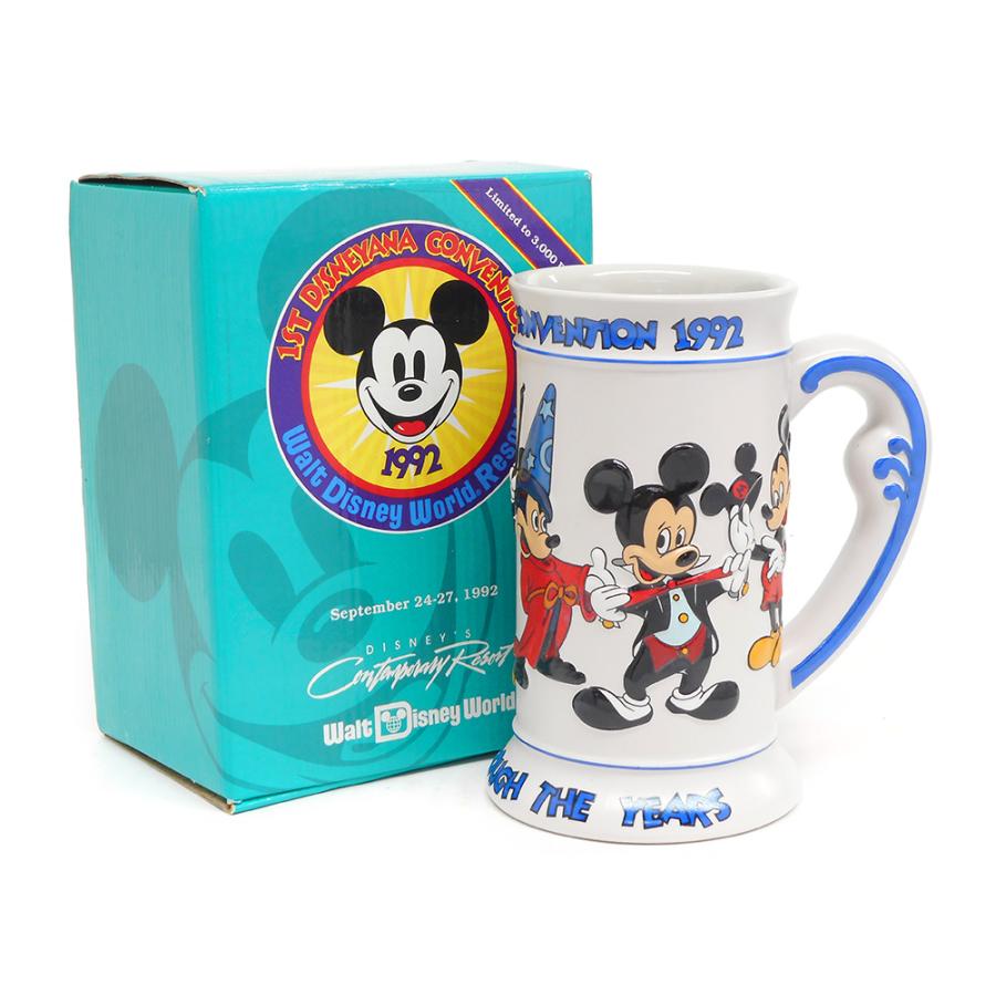 ディズニアナコンベンション 1992 ミッキー スタイン 陶製 ビール