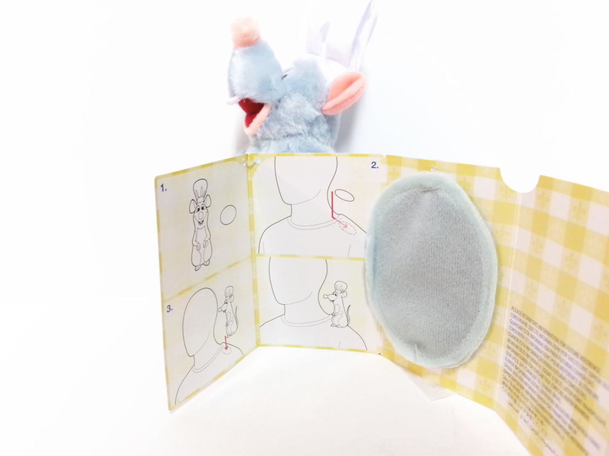 レミーのおいしいレストラン レミー 肩乗り ぬいぐるみ ねずみのシェフ