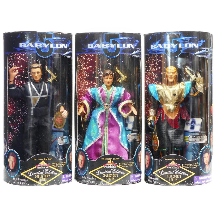 バビロン5 ポーザブル ドール 3点コンプリートセット 人形 Babylon 5
