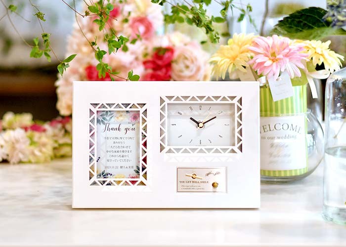 両親贈呈品 オルゴール 写真立て フォトフレーム プレゼント ギフト