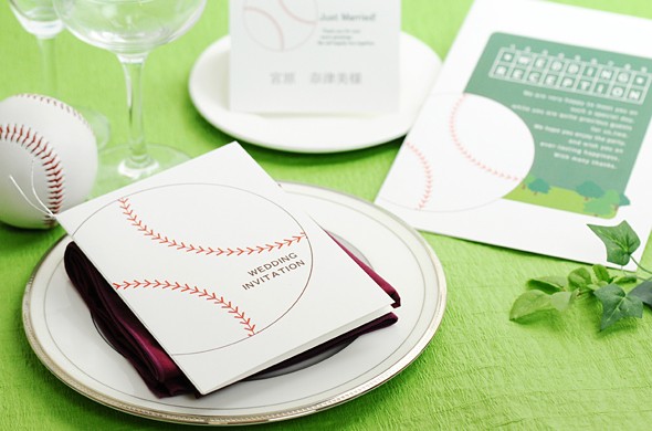 結婚式 招待状 Diy 招待状手作りキット ベースボール 1名様分 野球 スポーツ Hm Baseball I 結婚式グッズ ギフトのお店 Farbe 通販 Yahoo ショッピング