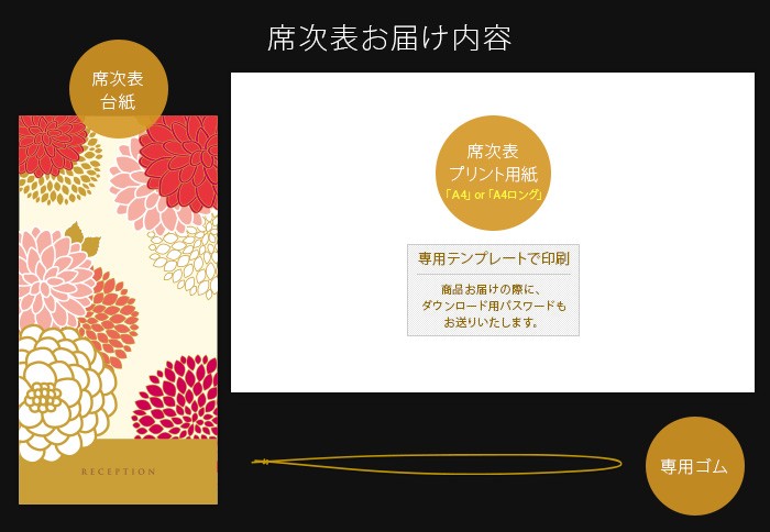 ジュリア 招待状手作りセット