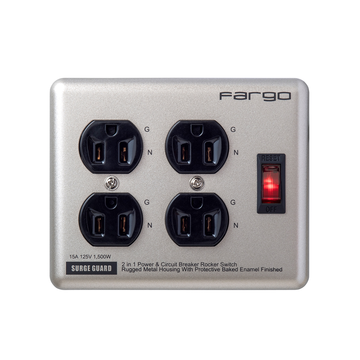 FARGO 公式 電源タップ 延長コード ガジェット AC USB 充電器 スイッチ 雷サージ スマ...