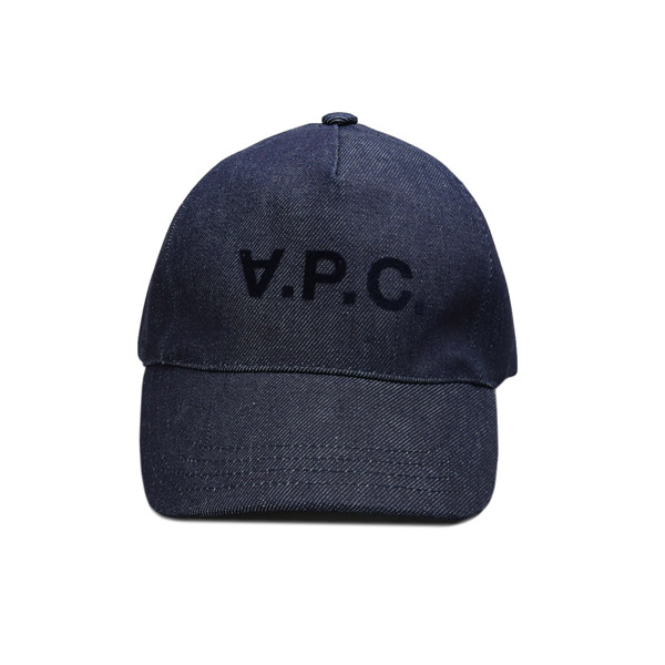 アーペーセー A.P.C. キャップ 帽子 デニム ブルー M24069 COCSX IAI 58 NV ブランド :ch4 139 03 4069 1 74:ファッションラボ