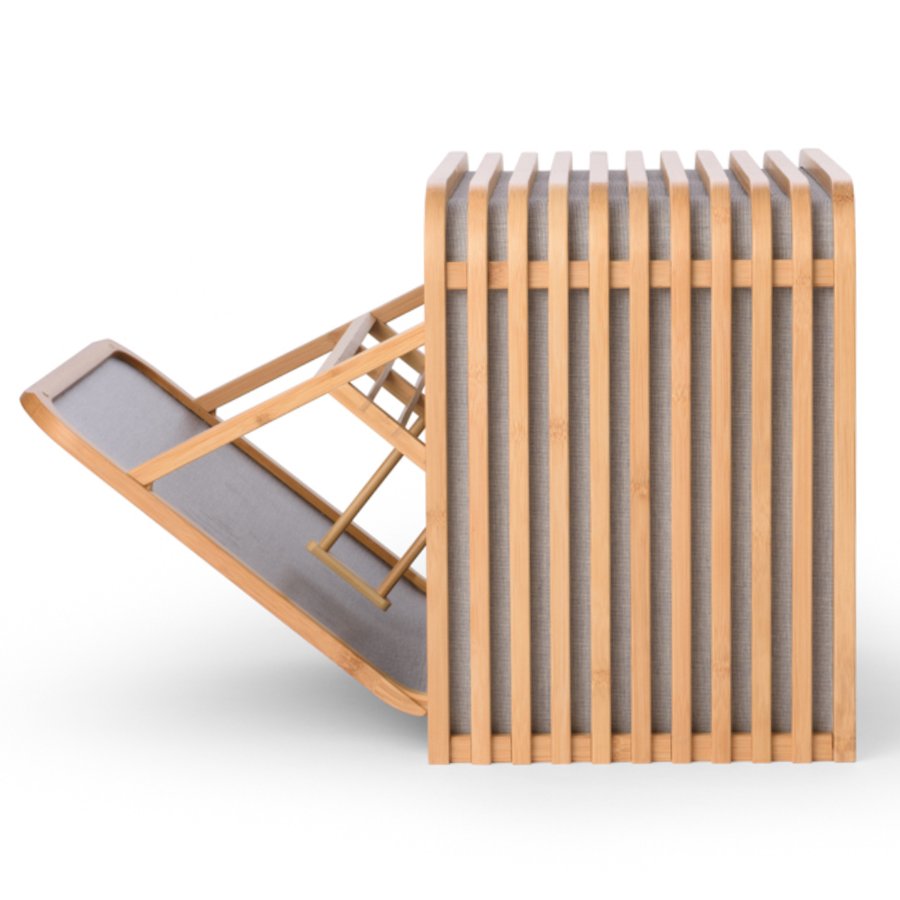 グディ GUDEE 収納ベンチ 収納ボックス 玄関 ベンチ スツール 木製 竹