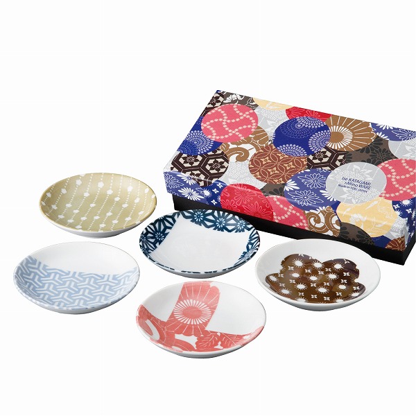 小倉陶器 即納 美濃焼 Ise KATAGAMI 小皿 5枚揃 皿 セット 食器