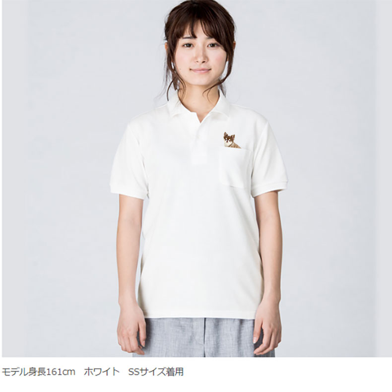 【新品/未使用】 ペット用半袖ポロシャツ L ペットプリントラボ オリジナル ポロシャツ シャツ ペット オーダー