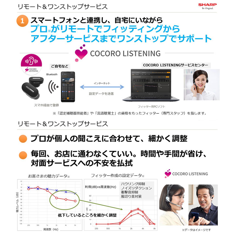 最大54%OFFクーポン最大54%OFFクーポンシャープ SHARP 補聴器 耳あな型