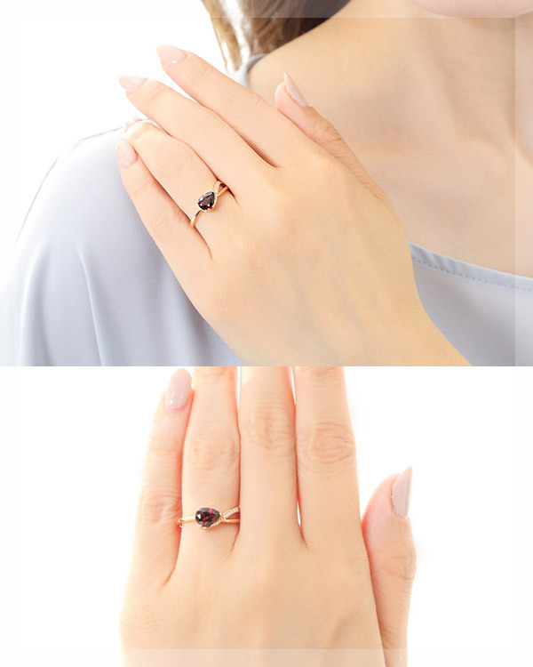 シルバー ゴールド コンビネーションリング 10k ダイヤ0.11 Magic gold ring combination with diamonds | Georg Jensen