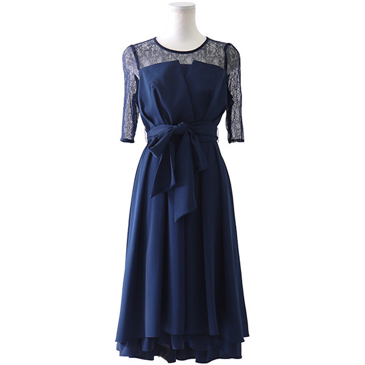 結婚式 ワンピース パーティードレス 大きいサイズ 小さいサイズ ロング 袖あり 春 夏 秋 冬 パーティドレス 二次会 謝恩会 大学生 レース 成人式 同窓会 Am3131 Fashionletter 通販 Yahoo ショッピング