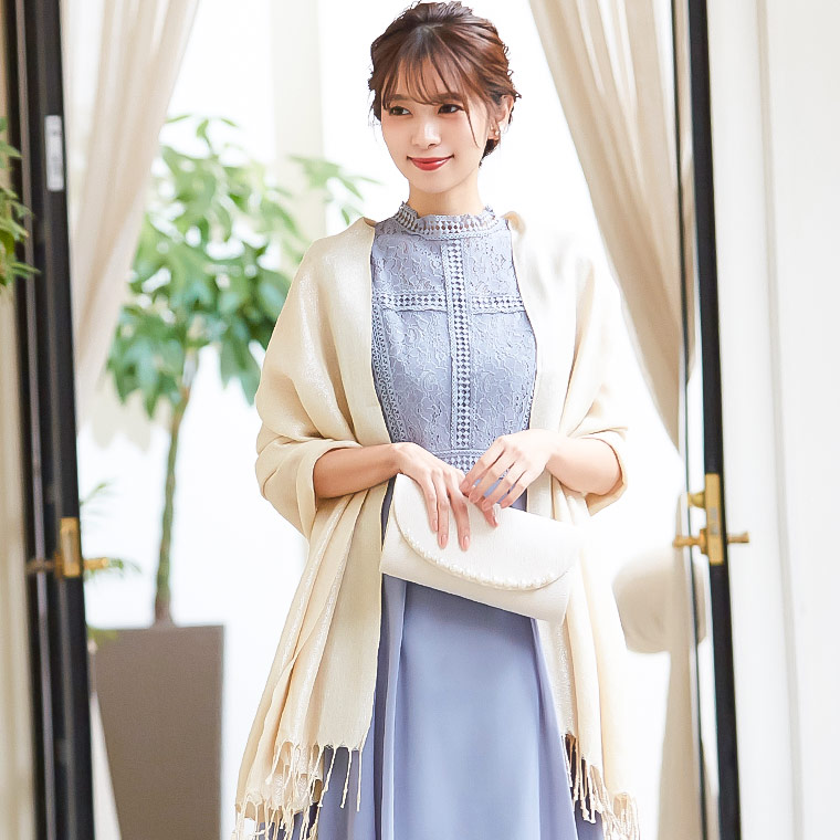 Fashion Letter 結婚式 ショール ストール パーティー