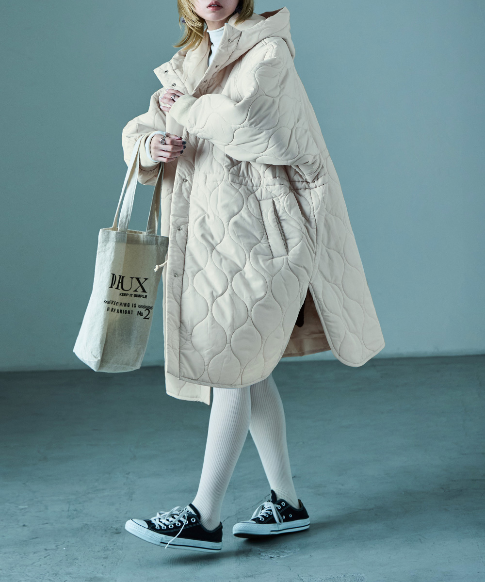 Fashion Letter（ファッションレター） フード付き オーバーサイズ