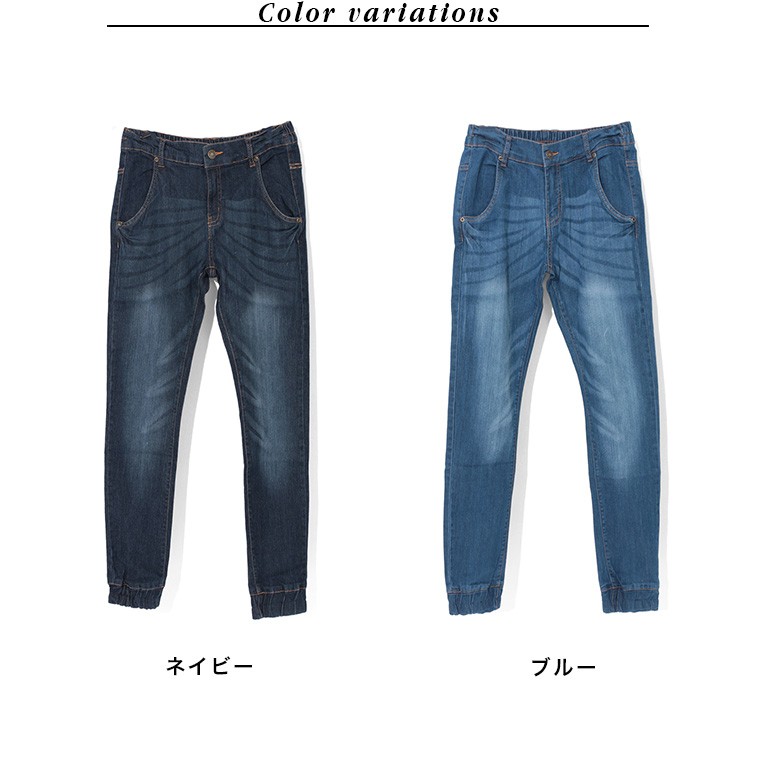 QVC☆穿き心地楽ちんなフラワーレース美脚デニム＆ジョガーパンツ2点セット3L黒 ジョガーパンツ レディース デニム 美脚 大きいサイズ 裾ゴム